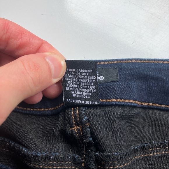 D JEANS Women's Solid Dark Blue Color Skinny Jeans Size 8 - Picture 3 of 7